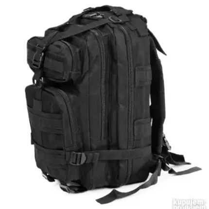 Takticki Ranac 30L Crni | Vodootporni Molle Sistem