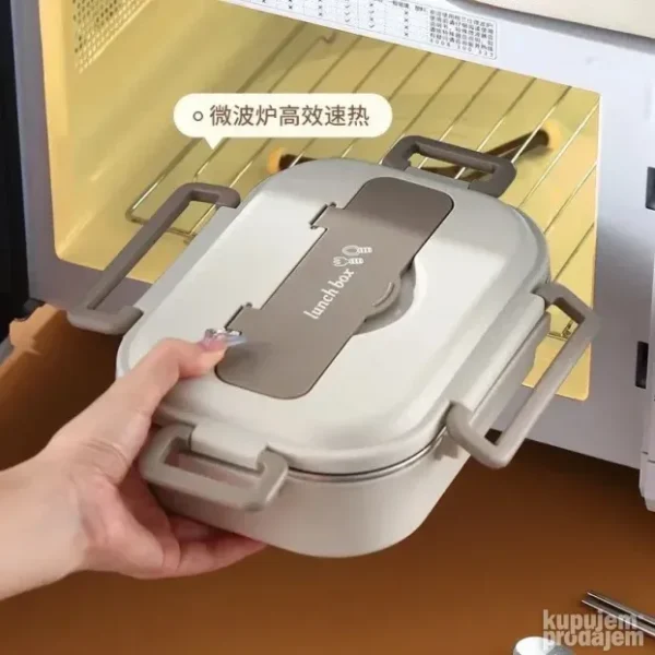 Električna Posuda za Grejanje Hrane Lunch Box, 1 L Kapacitet