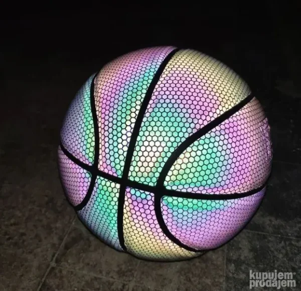 Hologramska košarkaška lopta FLASHBALL Veličina 7 Svetleća