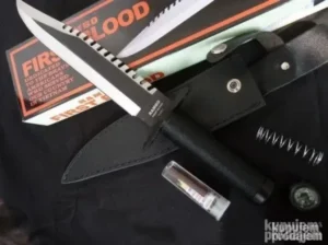 Rambo nož First Blood 2 sa setom za preživljavanje 39cm