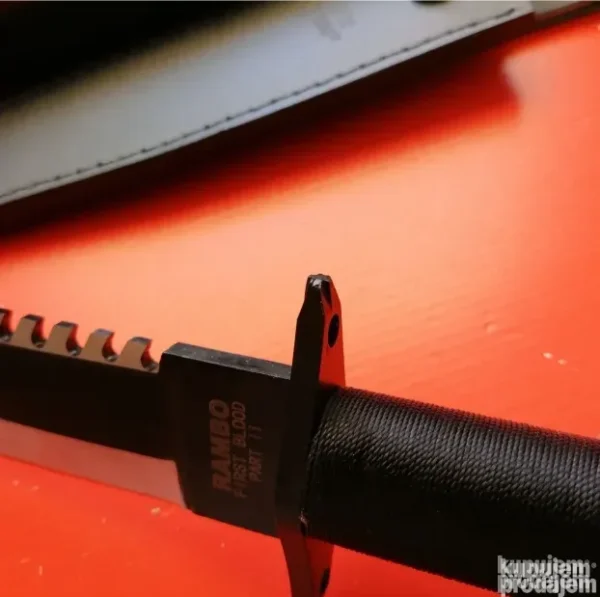 Rambo nož First Blood 2 sa setom za preživljavanje 39cm