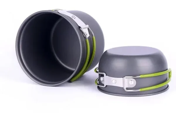 Set za kuvanje u prirodi sa gorionikom 3u1