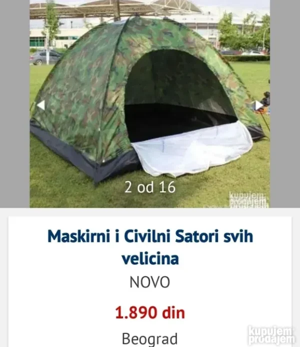 Prenosivi LED Kamperski Fenjer | USB Punjenje | T-880 Model