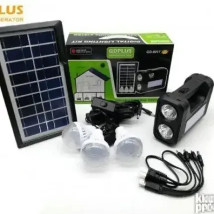 Solarni sistem za osvetljenje i punjenje | 3 LED sijalice, USB