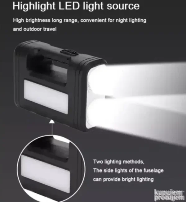 Solarni sistem za osvetljenje i punjenje | 3 LED sijalice, USB