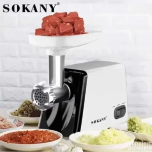 Sokany Električna Mašina za Mlevenje Mesa i Kobasica 2500W
