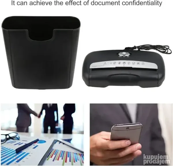 Šreder za papir JINRONG JR0128: Uništite dokumenta brzo i sigurno