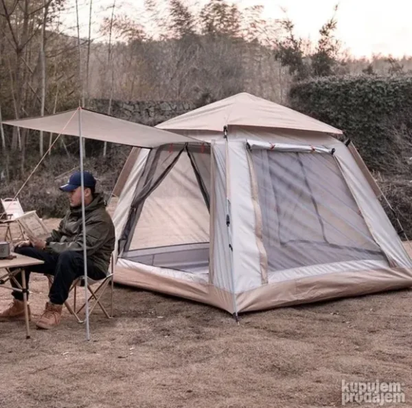 Automatski Šator za Kampovanje 220x220cm Vodootporan