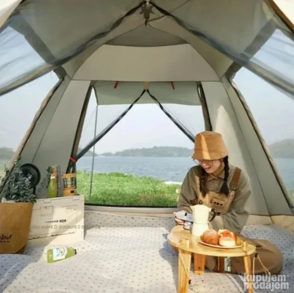 Automatski Šator za Kampovanje 220x220cm Vodootporan