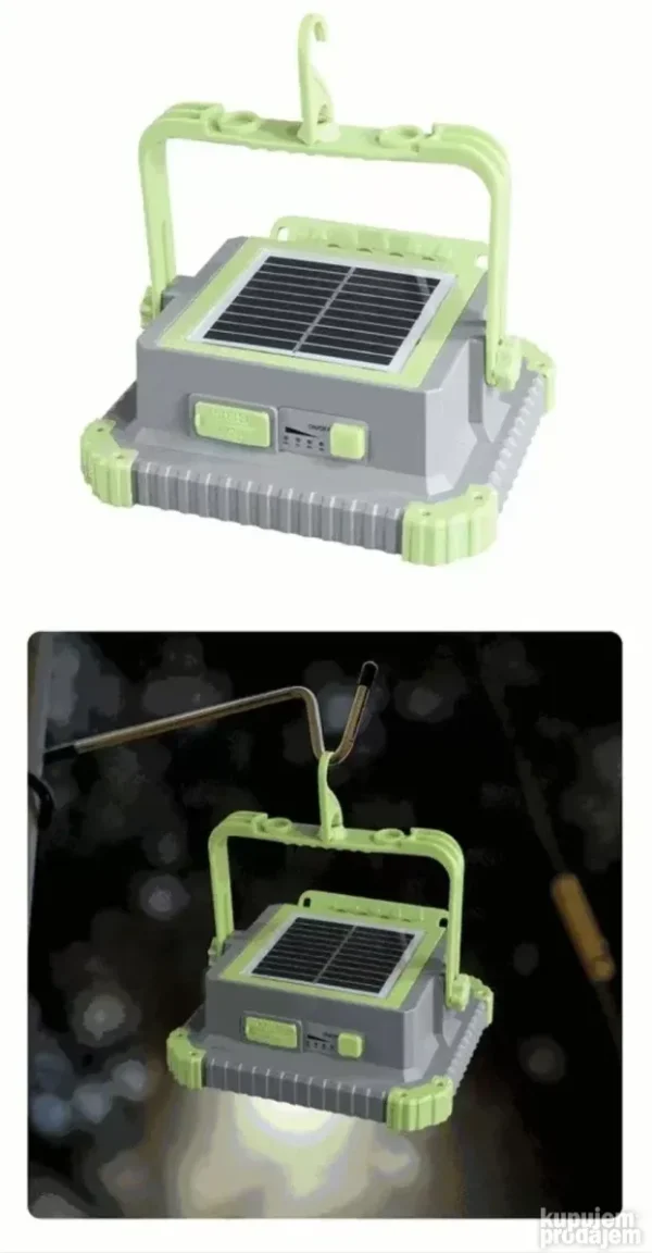 Solarni reflektor Powerbank 300W | USB C, Multi-LED