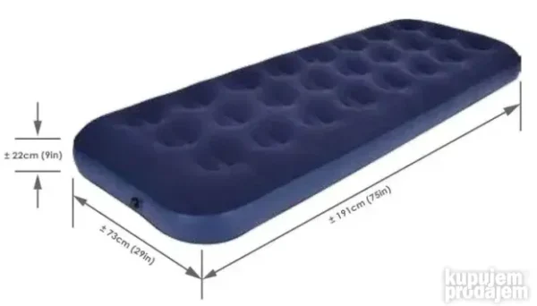 Vazdušni dušek na naduvavanje 193x71cm Velur