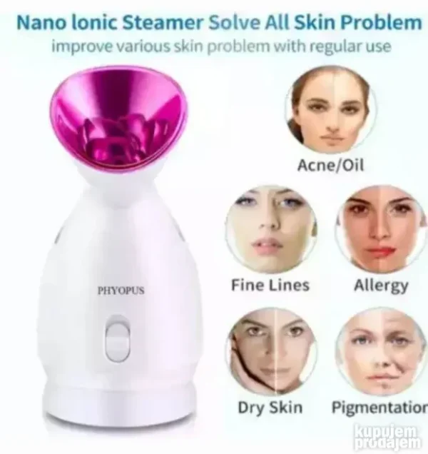 Aparat za lice – terapija parom za dubinsko čišćenje pora