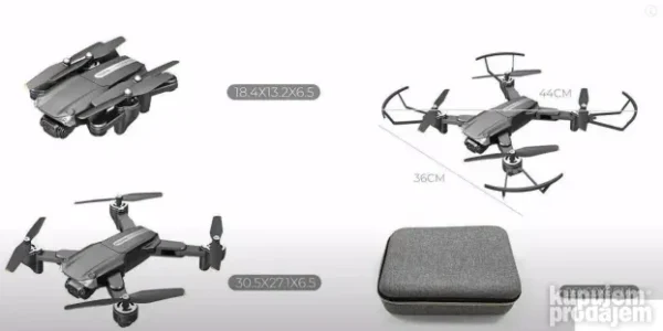 Dron 818 AE5 sa 4K kamerom i dve baterije