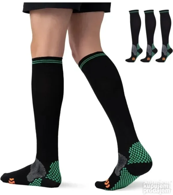 Vrhunske Kompresione Čarape LC-015 za Vene i Sport | Lux Shop