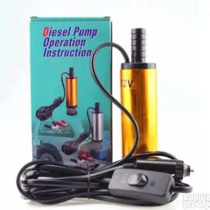 Potapajuća Pumpa 12V za Gorivo, Vodu i Ulje | Brz Transfer
