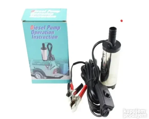 Potapajuća Pumpa 12V za Gorivo, Vodu i Ulje | Brz Transfer