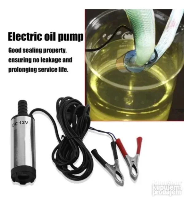Potapajuća Pumpa 12V za Gorivo, Vodu i Ulje | Brz Transfer
