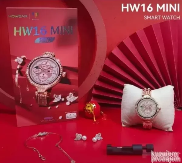 SMART sat HW16 mini + narukvica + minđuše