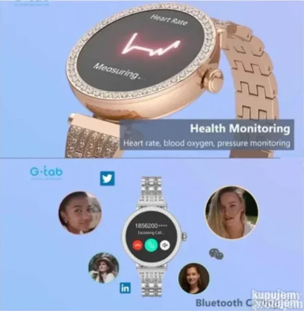 SMART sat HW16 mini + narukvica + minđuše