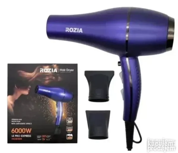 Rozia HC Fen za Kosu sa Jonizatorom - Profesionalno Sušenje
