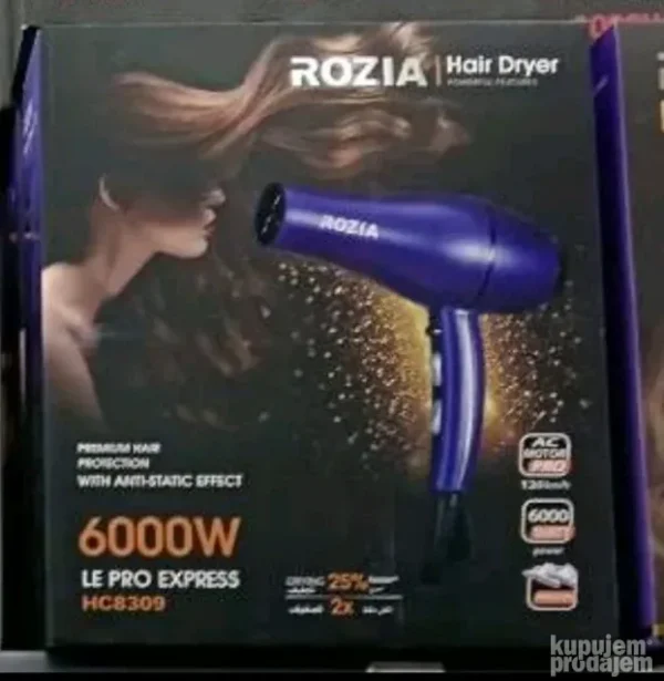 Rozia HC Fen za Kosu sa Jonizatorom - Profesionalno Sušenje