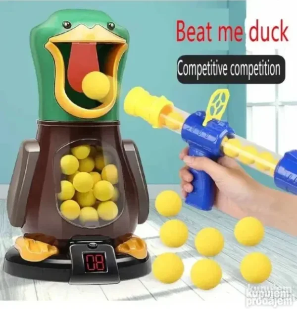 Interaktivna igra lov na patke sa pištoljem i brojačem | Lux Shop