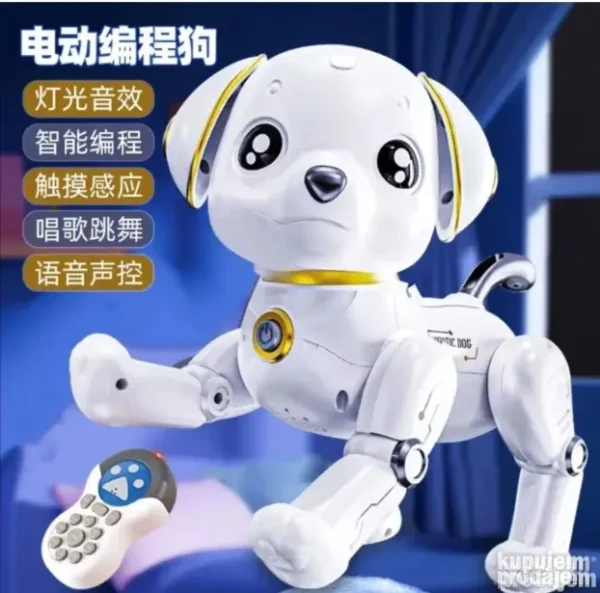Pametni RC Robot Pas na Daljinski | Interaktivna Programabilna Igračka
