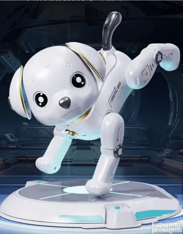 Pametni RC Robot Pas na Daljinski | Interaktivna Programabilna Igračka