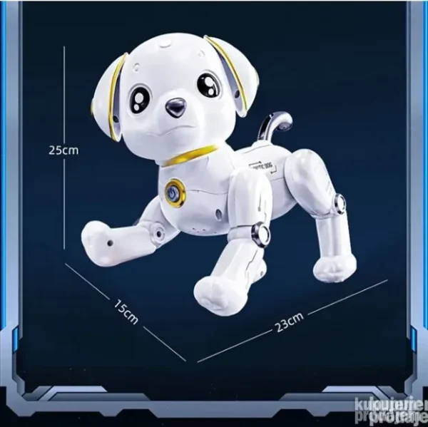 Pametni RC Robot Pas na Daljinski | Interaktivna Programabilna Igračka