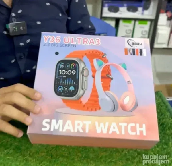 Smartwatch + slušalice i 6 narukvica – Lux Shop