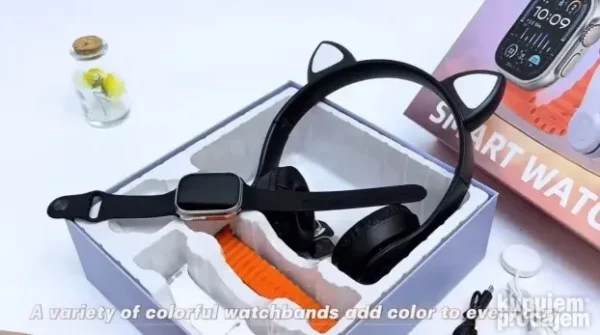 Smartwatch + slušalice i 6 narukvica – Lux Shop