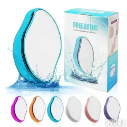 Kristalni Nano Epilator: Bezbolno Uklanjanje Dlačica i Piling