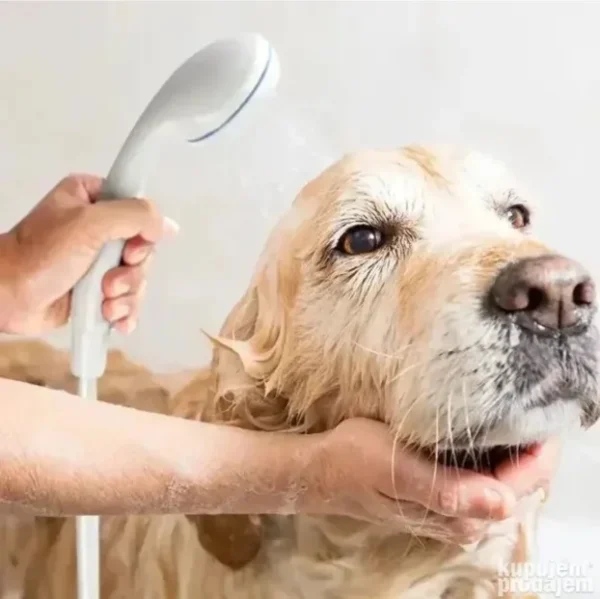 Prenosni tuš na baterije – Kamp tuš sa pumpom USB