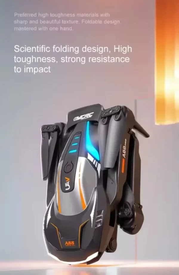 Dron A88 sa Dve 4K HD Kamere i 2 Baterije – 30 Min Leta