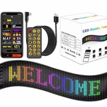 Fleksibilni LED Matriks Panel sa Bluetooth Kontrolom (16x32)