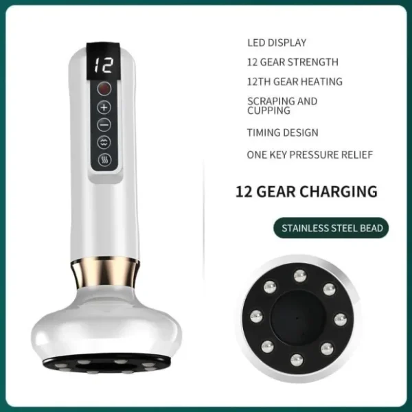 Električni Ručni Masažer sa Kupingom | Tretman Protiv Celulita