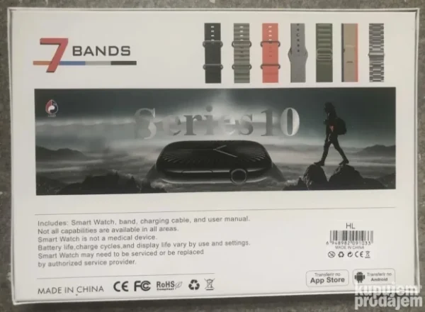 Smartwatch S30 ProMax 7 u 1 Set Full Touch