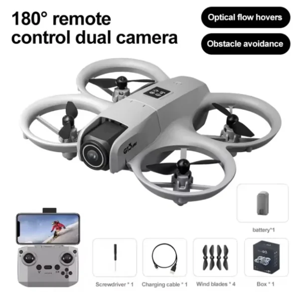 GT3 Dron Dual Kamera 15min let Domet 400m