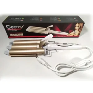 Aparat za Uvijanje Kose Geemy GM 1988 | Profesionalna Trostruka Pegla
