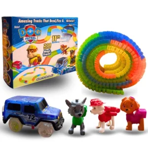 Patrolne Šape Trkačka Staza Set - Magična Staza Koja Sija u Mraku