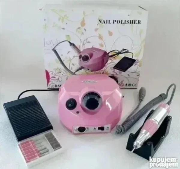 Profesionalna Električna Turpija za Nokte DM 202, 30W/25000 RPM