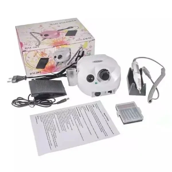 Profesionalna Električna Turpija za Nokte DM 202, 30W/25000 RPM