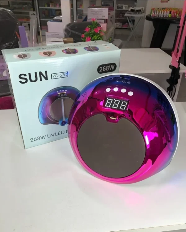 Profesionalna UV LED Lampa za Nokte SUN YC 57C 268W