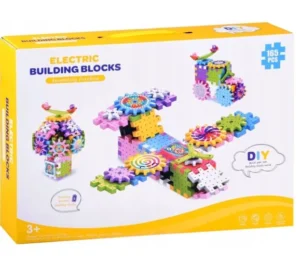 Set za sklapanje sa zupčanicima na baterije 165pcs