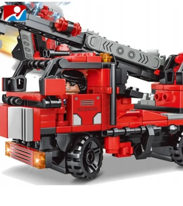 Lego Konstruktor Transformer 2 u 1 | Vatrogasac Robot 429 delova