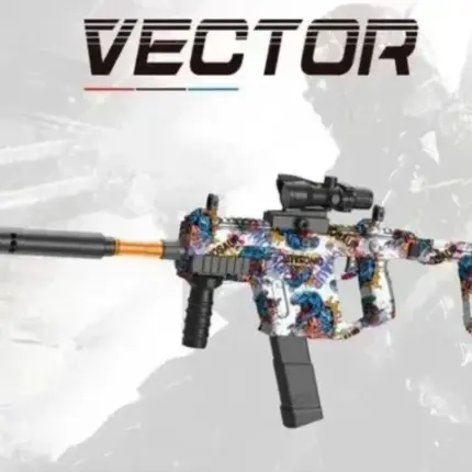 VECTOR Električna Puška na Gel Kuglice | Rafalno Ispucavanje