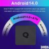 Smart TV Box Android 14 Q1 4/64GB | Dual WiFi 8K Podrška