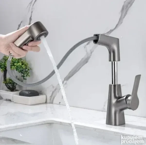 Slavina za Sudoperu sa Tušem na Izvlačenje