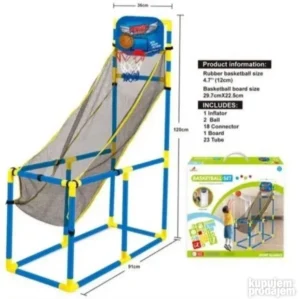 Arkadni košarkaški set za porodicu | 36x91x120cm