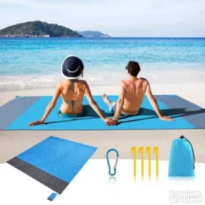 Vodootporna prostirka za plažu i prirodu 200x210cm